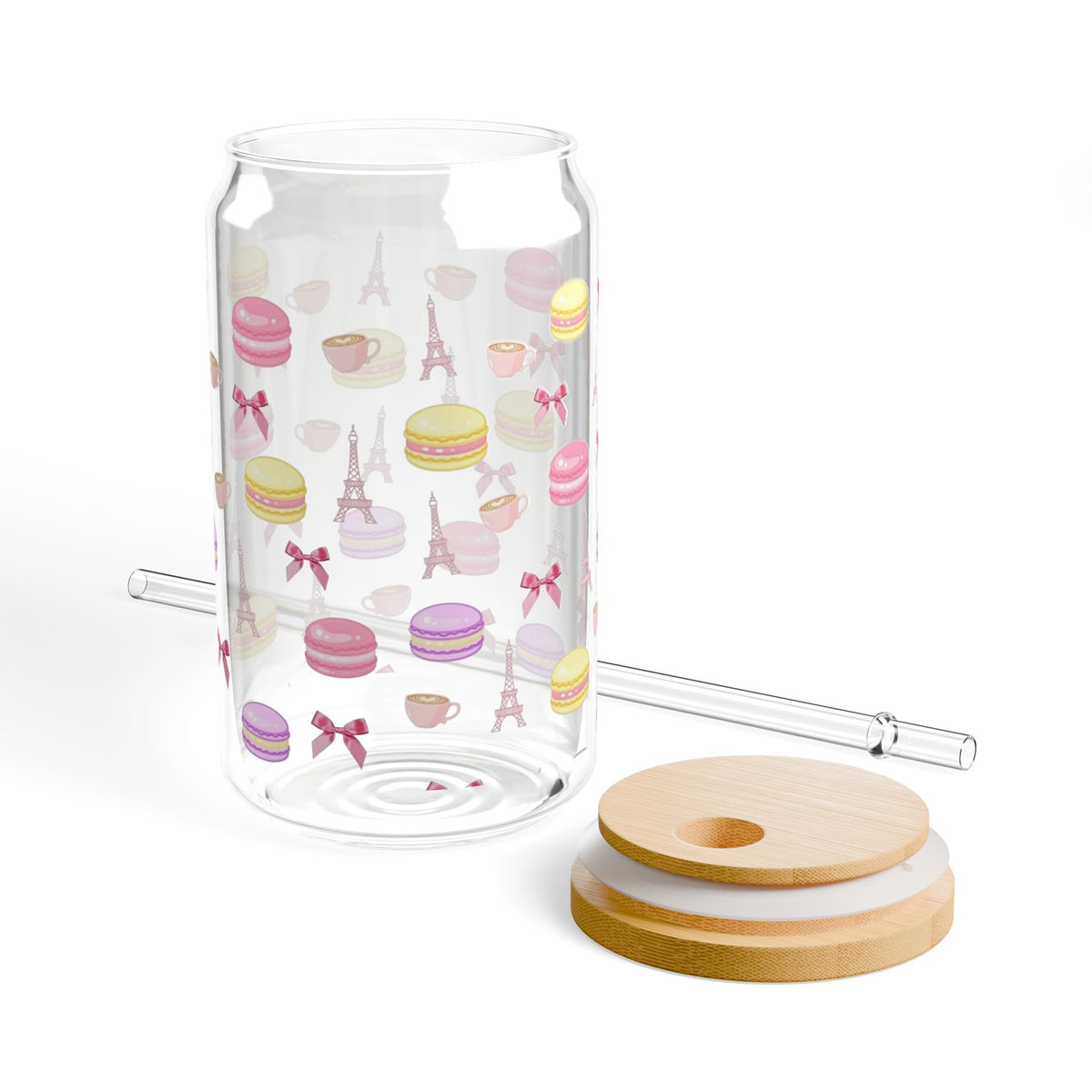 Macaron Parisian Glass Sipper