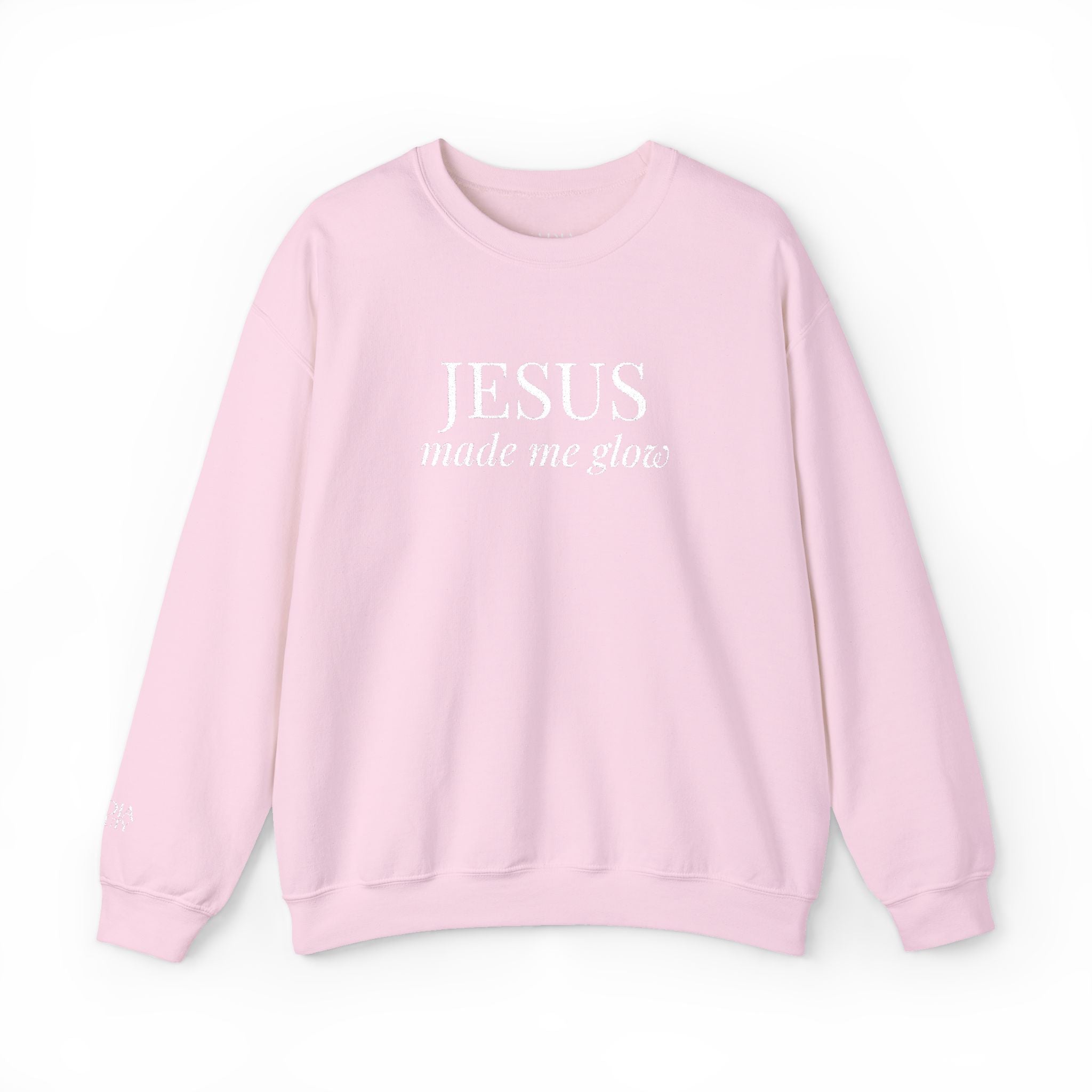 Jesus Made Me Glow Sweatshirt