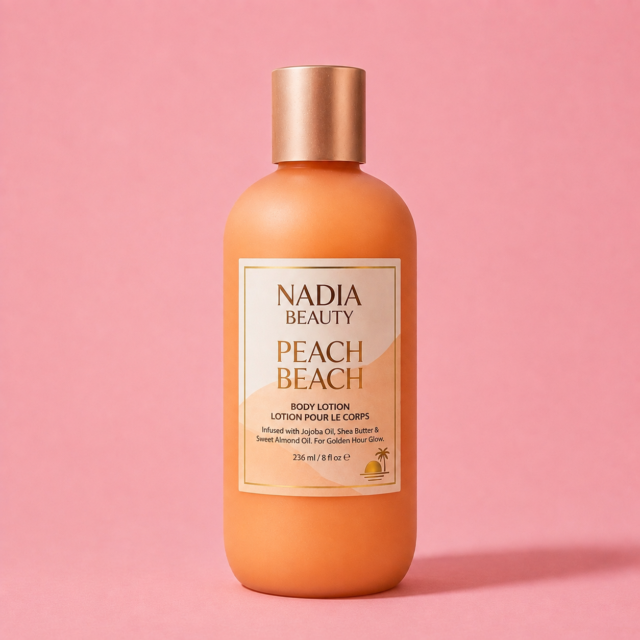 Peach Beach Body Lotion