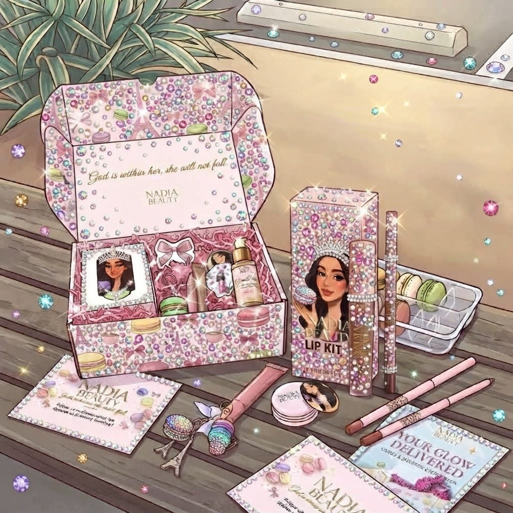 Nadia Beauty Bedazzled Gem Macaron Mystery Box