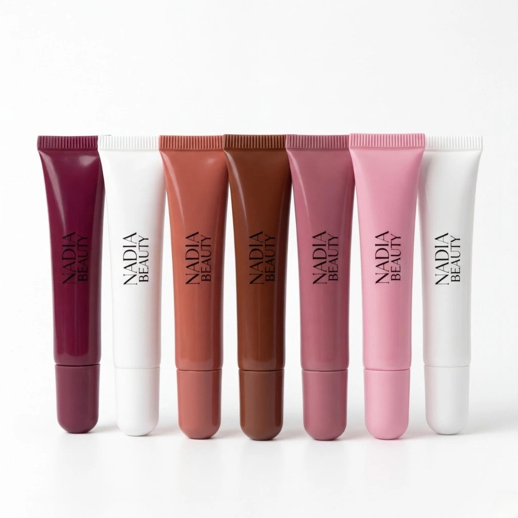 Dessert Lip Butter Tint – 7 Glossy Shades | Nadia Beauty