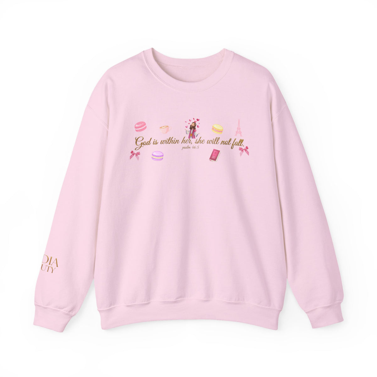 God Is Within Her, She Will Not Fall Sweatshirt
