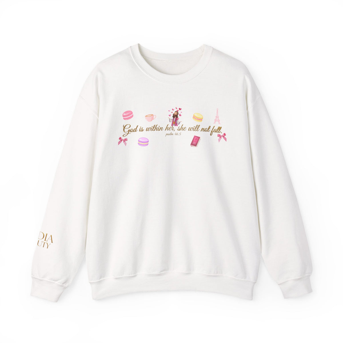 God Is Within Her, She Will Not Fall Sweatshirt