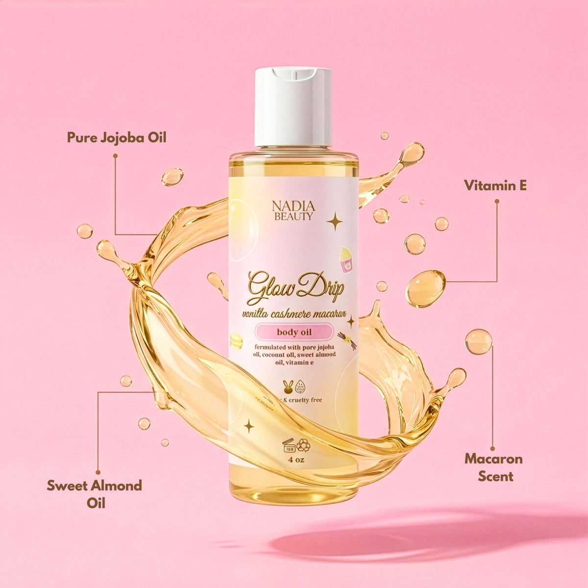 Glow Drip Deep Hydration Body Oil Travel Size