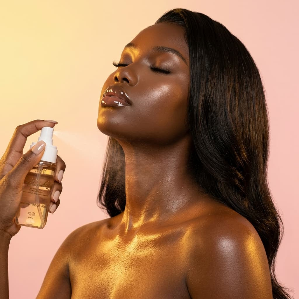 Vanilla Cashmere Macaron Glow Drip Hair & Body Fragrance Mist