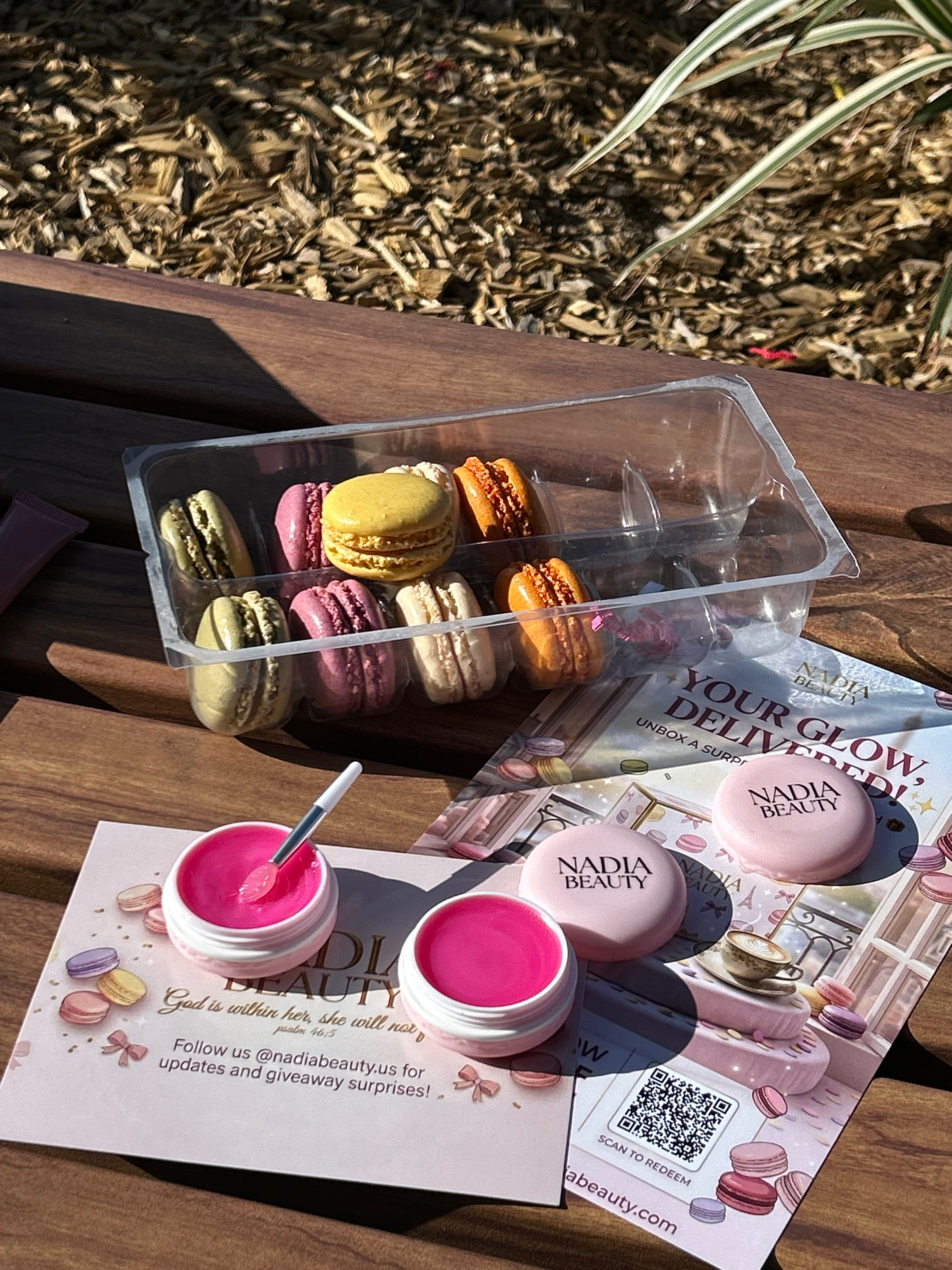 Fruity Macaron Lip Balm Trio – Hydrating Lip Balm Set