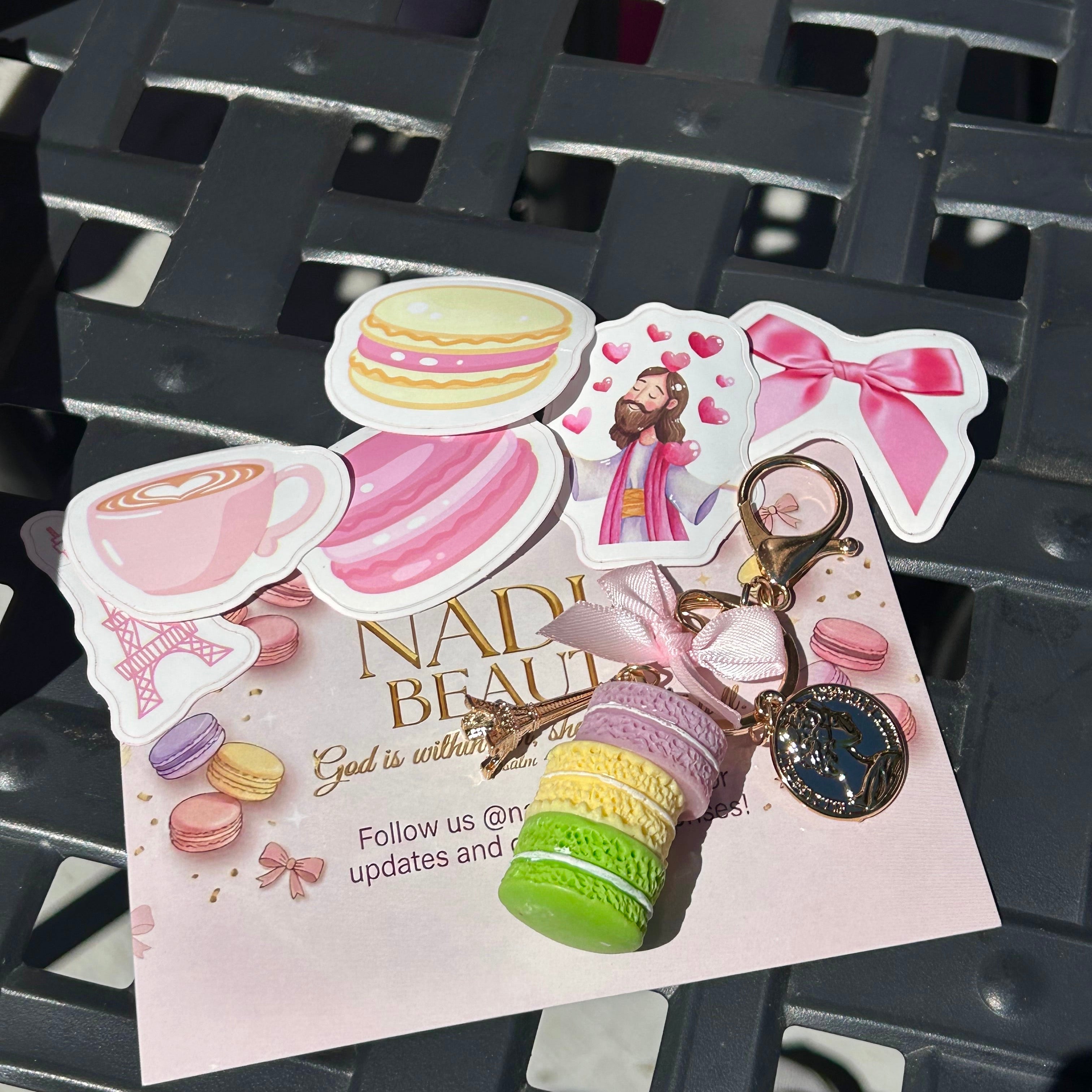 Macaron Keychain