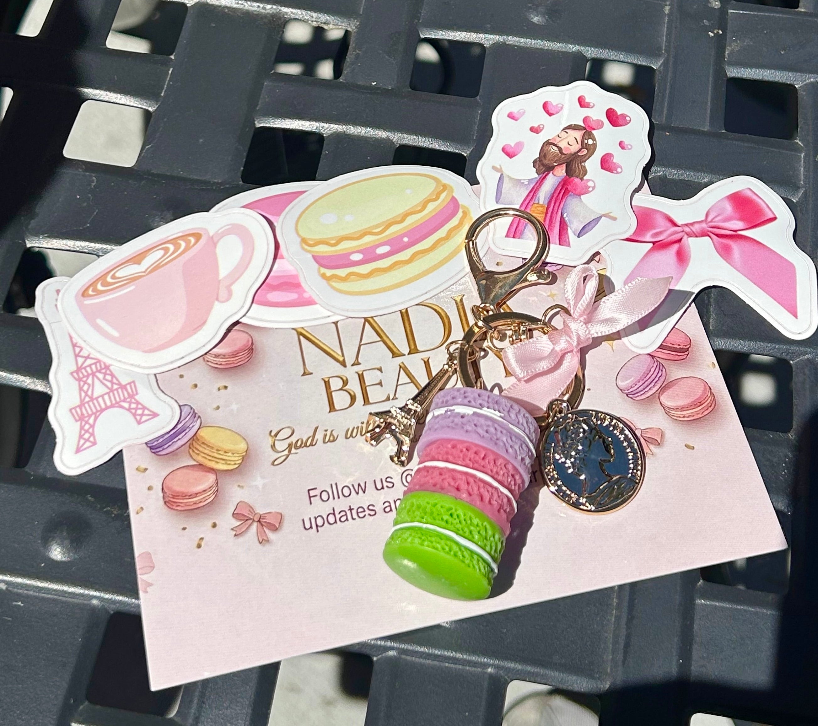Macaron Keychain