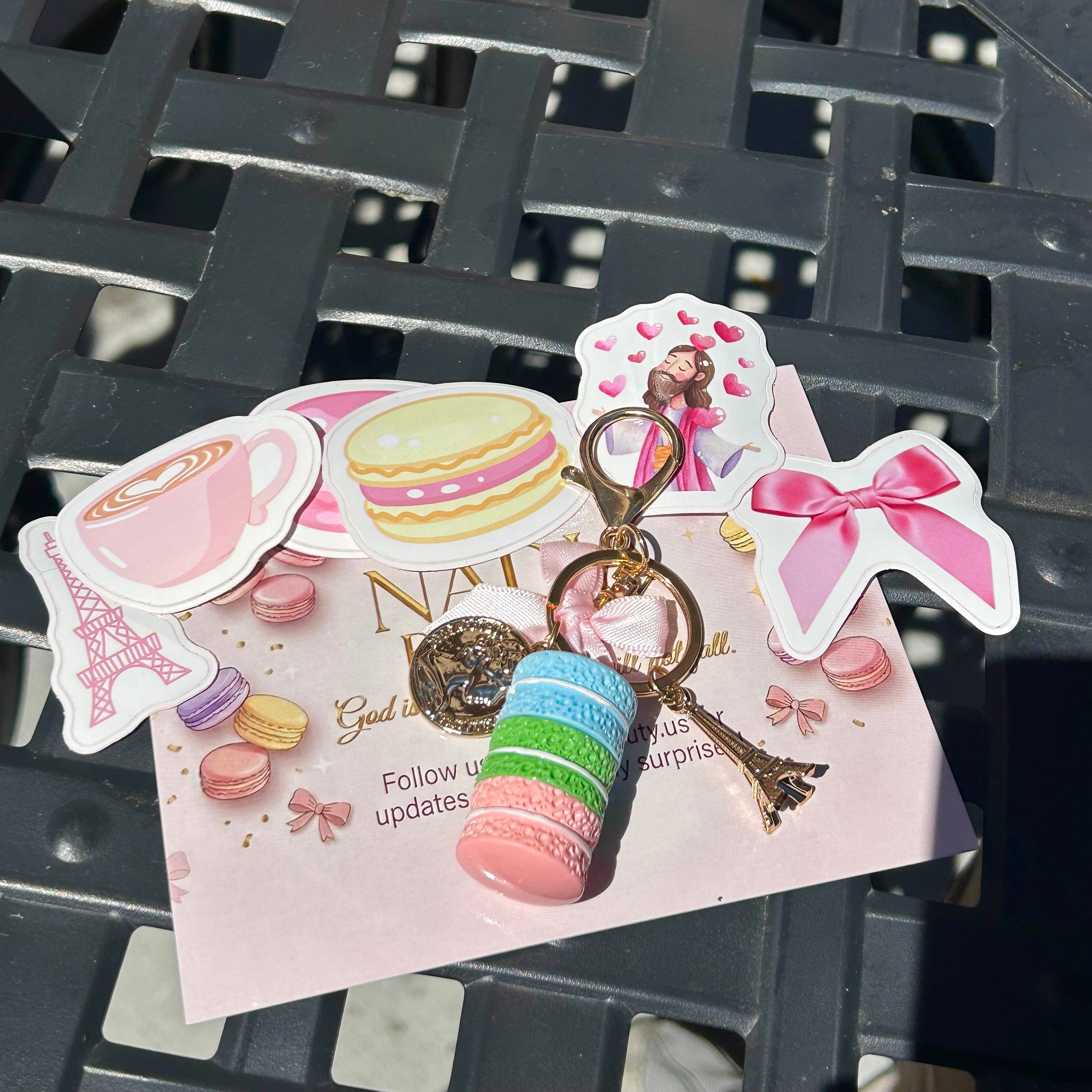 Macaron Keychain
