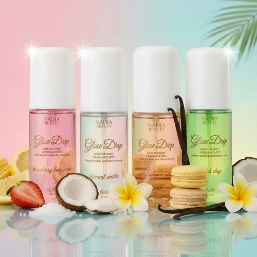 Complete Glow Drip Hair & Body Fragrance Mist Bundle