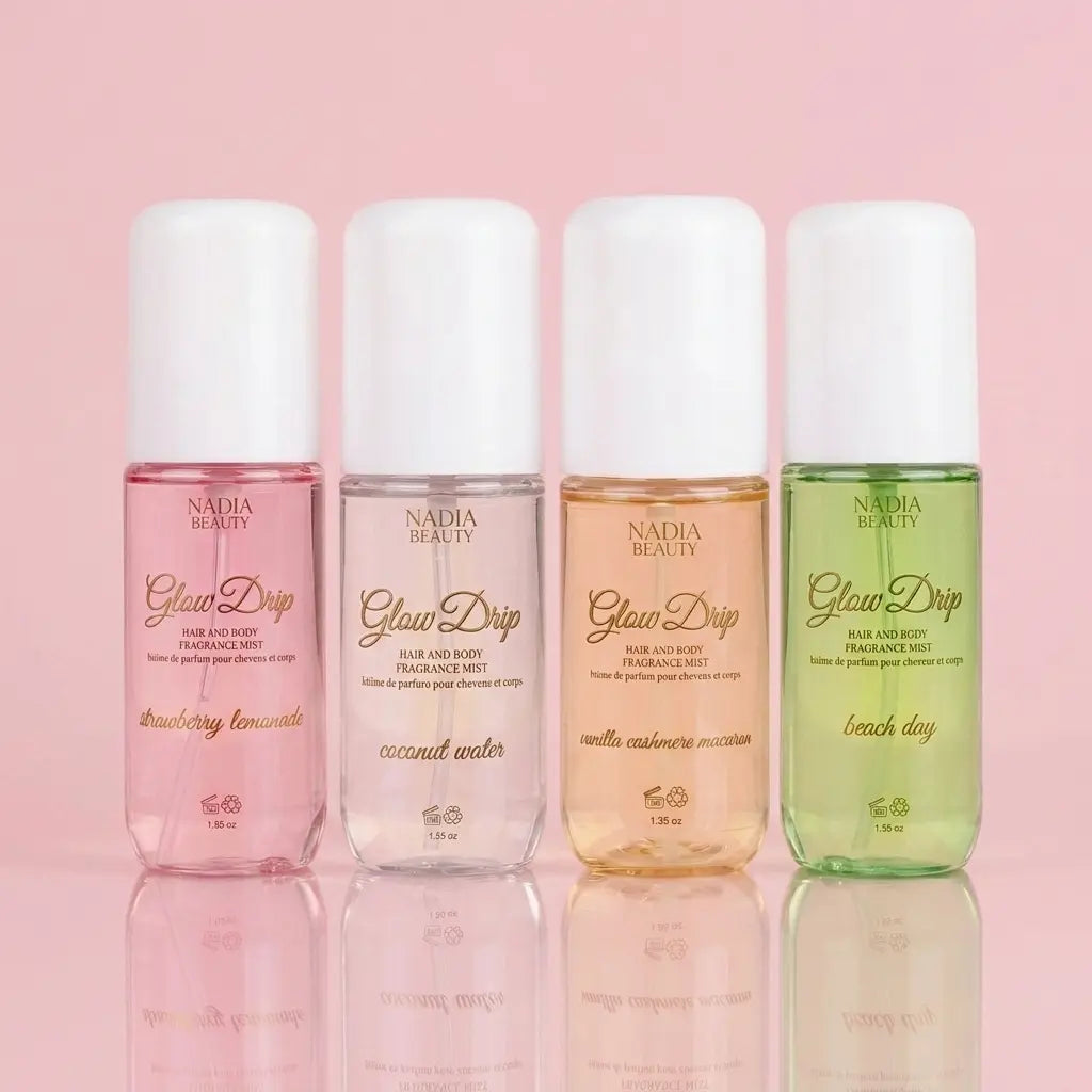 Complete Glow Drip Hair & Body Fragrance Mist Bundle