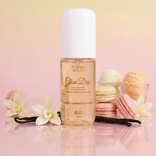 Glow Drip Hair & Body Fragrance Mist - Vanilla Cashmere Macaron