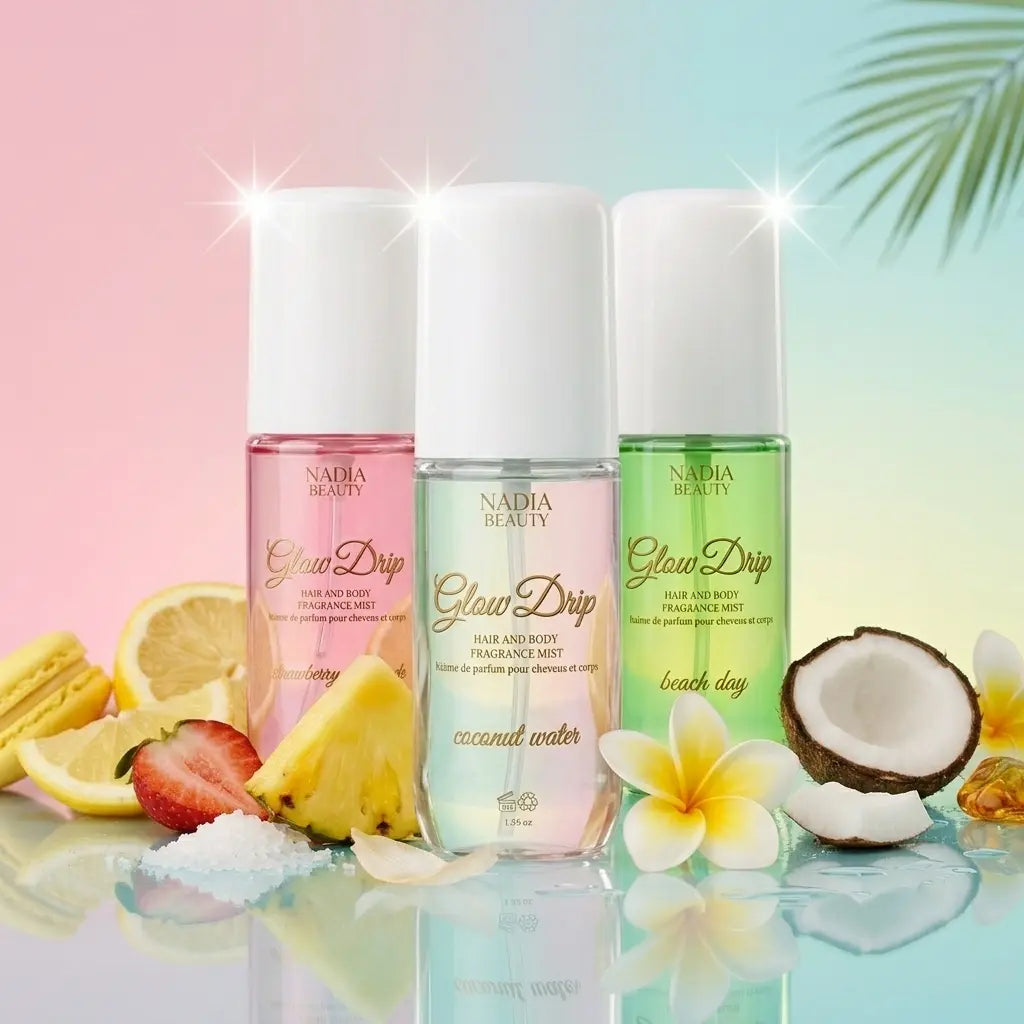 Summer Glow Drip Hair & Body Fragrance Mist Bundle